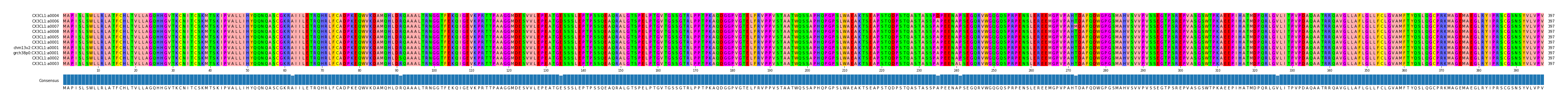 Multiple Alignments (by translate haplotype similarity)