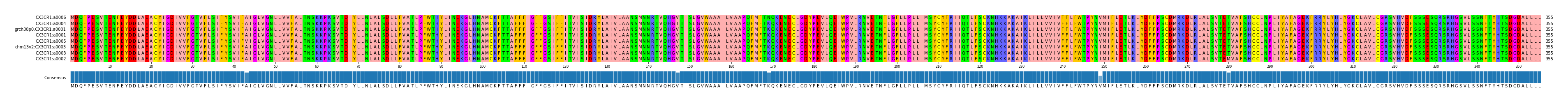 Multiple Alignments (by translate haplotype similarity)