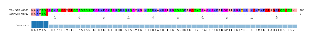 Multiple Alignments (by translate haplotype similarity)