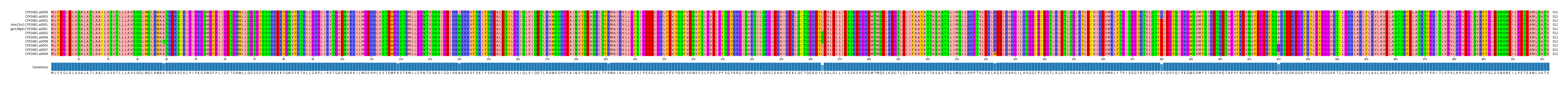 Multiple Alignments (by translate haplotype similarity)