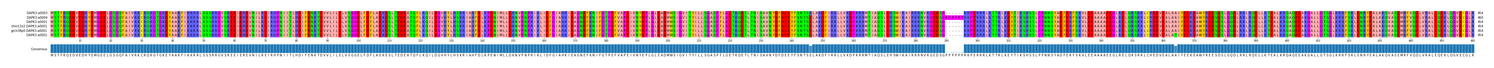 Multiple Alignments (by translate haplotype similarity)