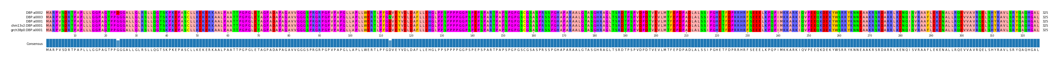 Multiple Alignments (by translate haplotype similarity)