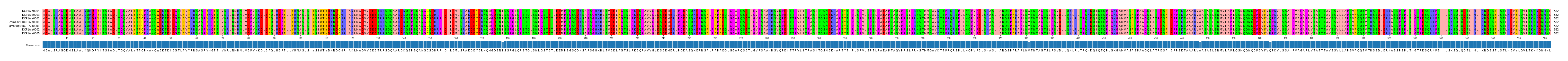 Multiple Alignments (by translate haplotype similarity)