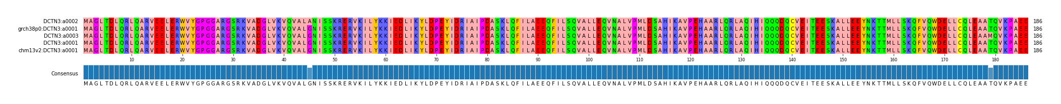 Multiple Alignments (by translate haplotype similarity)