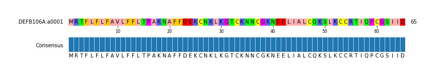 Multiple Alignments (by translate haplotype similarity)
