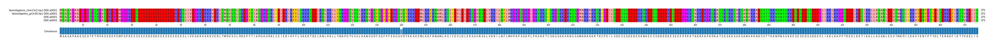 Multiple Alignments (by translate haplotype similarity)