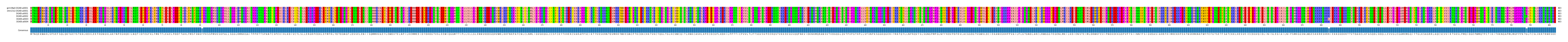 Multiple Alignments (by translate haplotype frequency)