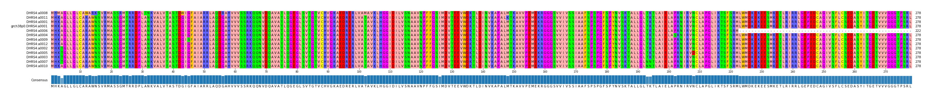 Multiple Alignments (by translate haplotype similarity)