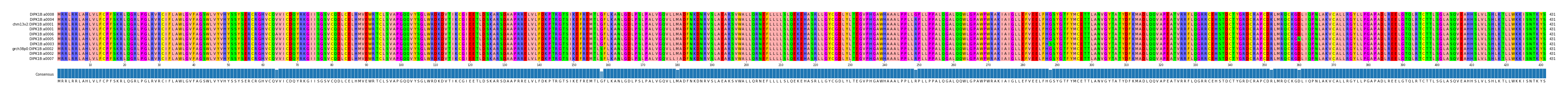 Multiple Alignments (by translate haplotype similarity)