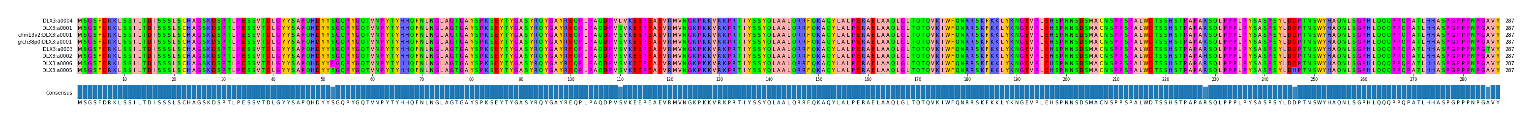 Multiple Alignments (by translate haplotype similarity)