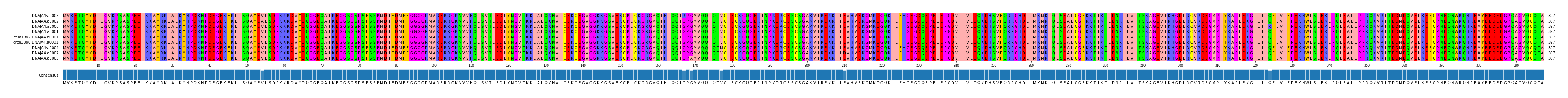 Multiple Alignments (by translate haplotype similarity)