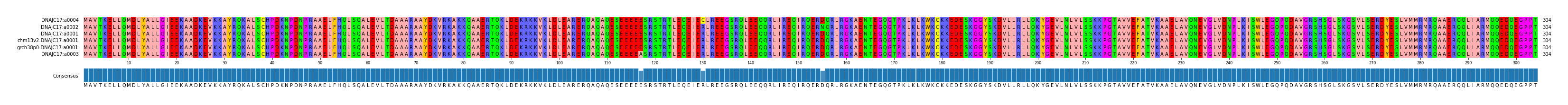 Multiple Alignments (by translate haplotype similarity)
