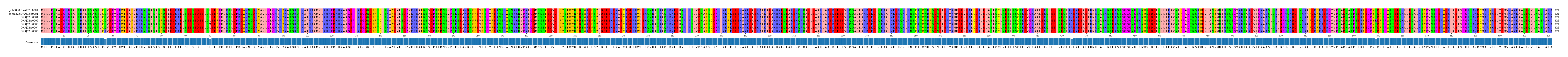 Multiple Alignments (by translate haplotype frequency)