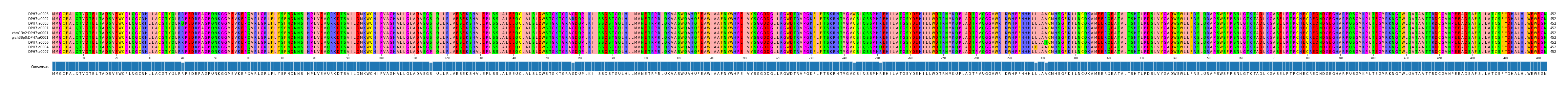 Multiple Alignments (by translate haplotype similarity)