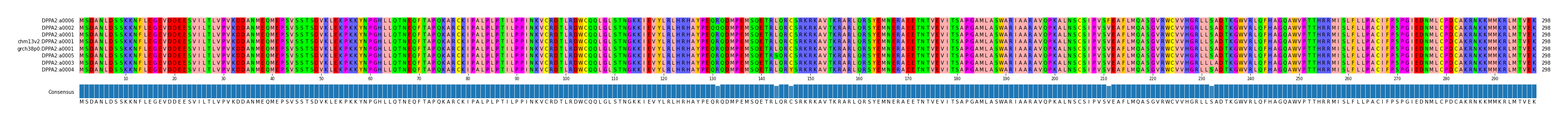 Multiple Alignments (by translate haplotype similarity)