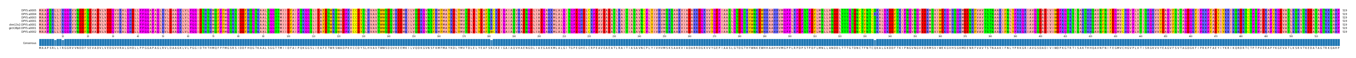 Multiple Alignments (by translate haplotype similarity)