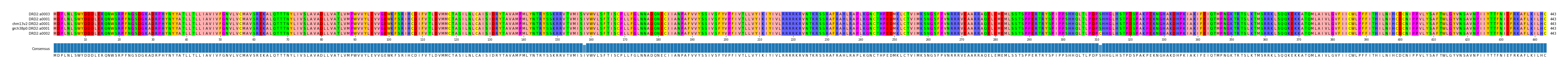 Multiple Alignments (by translate haplotype similarity)
