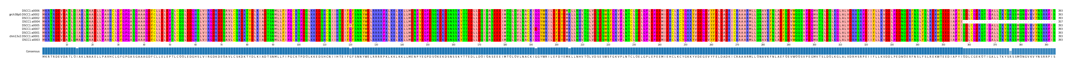 Multiple Alignments (by translate haplotype similarity)