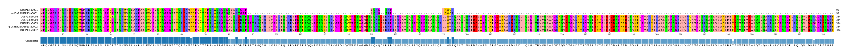 Multiple Alignments (by translate haplotype similarity)