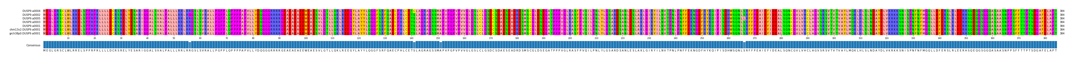 Multiple Alignments (by translate haplotype similarity)