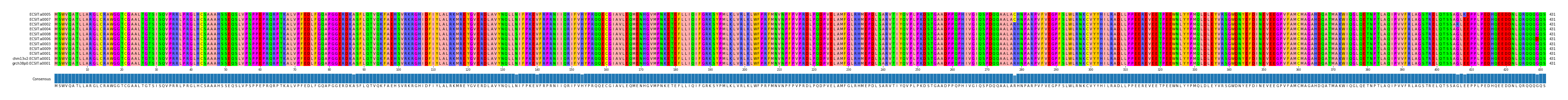 Multiple Alignments (by translate haplotype similarity)