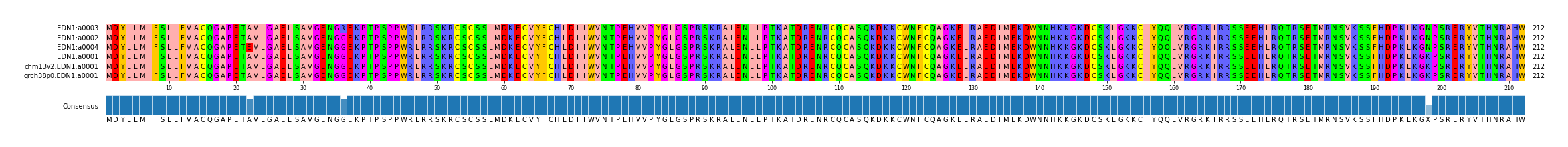 Multiple Alignments (by translate haplotype similarity)