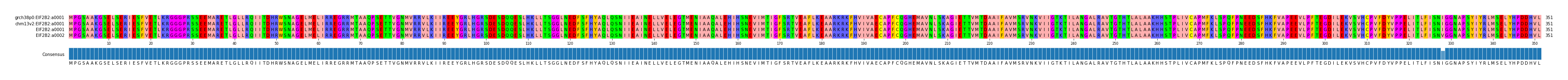 Multiple Alignments (by translate haplotype similarity)