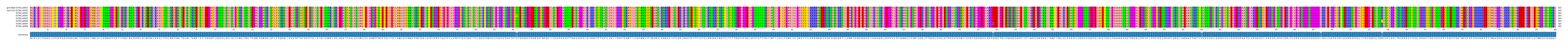 Multiple Alignments (by translate haplotype frequency)