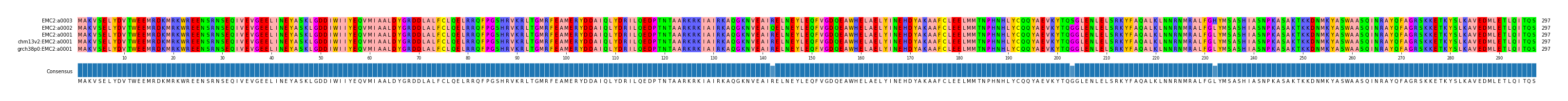 Multiple Alignments (by translate haplotype similarity)