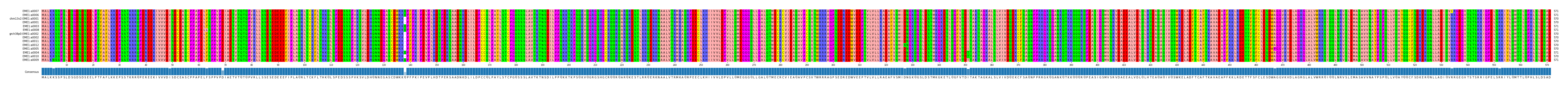 Multiple Alignments (by translate haplotype similarity)