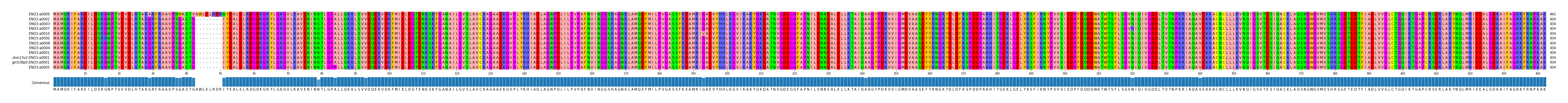 Multiple Alignments (by translate haplotype similarity)
