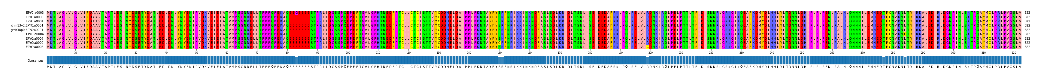 Multiple Alignments (by translate haplotype similarity)