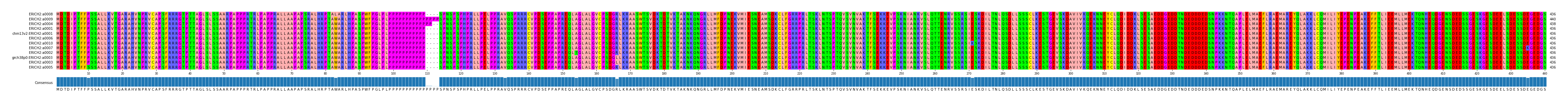 Multiple Alignments (by translate haplotype similarity)