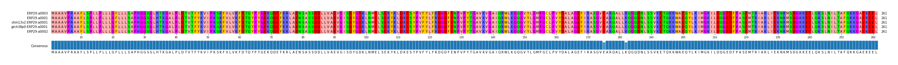 Multiple Alignments (by translate haplotype similarity)