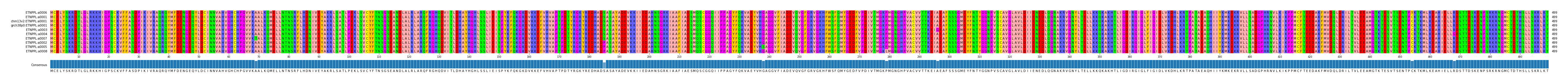Multiple Alignments (by translate haplotype similarity)