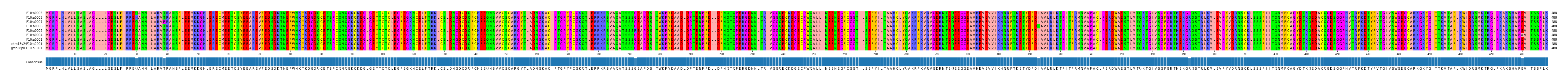 Multiple Alignments (by translate haplotype similarity)