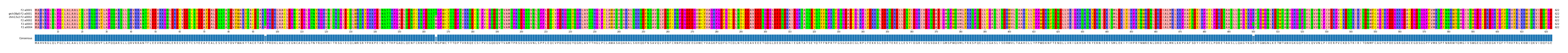 Multiple Alignments (by translate haplotype similarity)