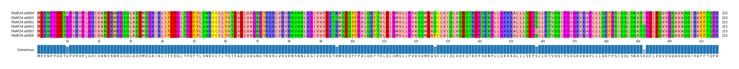 Multiple Alignments (by translate haplotype similarity)