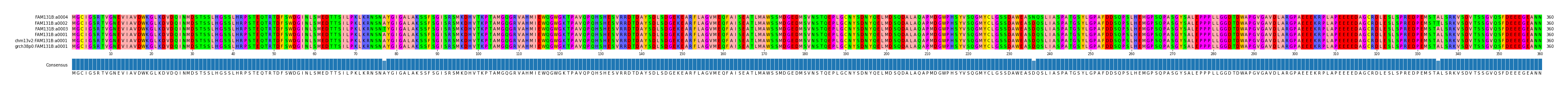 Multiple Alignments (by translate haplotype similarity)