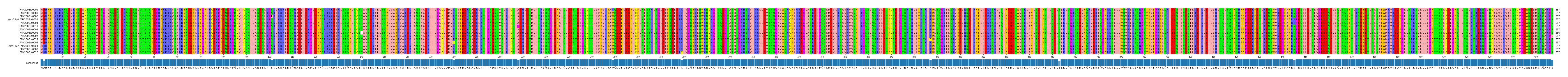 Multiple Alignments (by translate haplotype similarity)