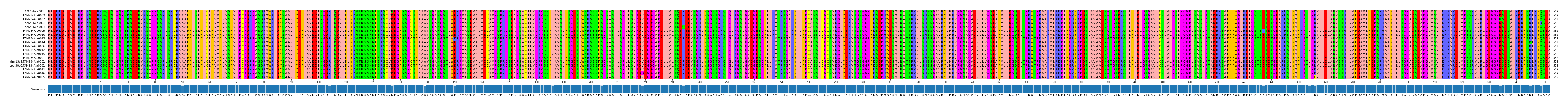Multiple Alignments (by translate haplotype similarity)
