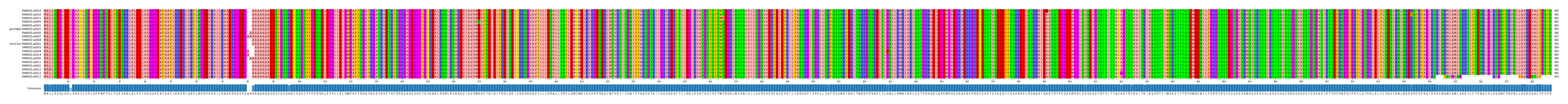Multiple Alignments (by translate haplotype similarity)