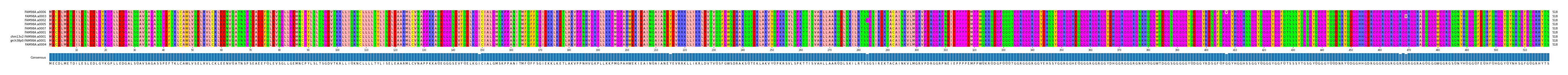 Multiple Alignments (by translate haplotype similarity)