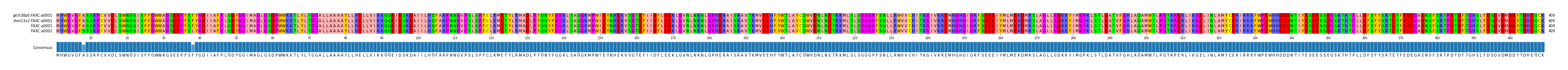 Multiple Alignments (by translate haplotype similarity)