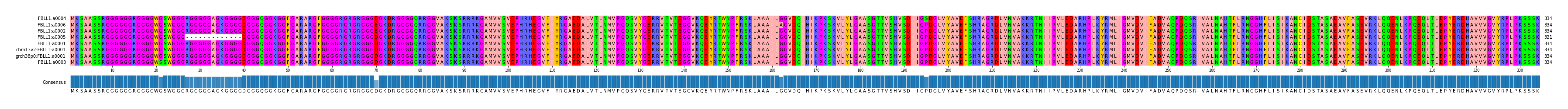 Multiple Alignments (by translate haplotype similarity)