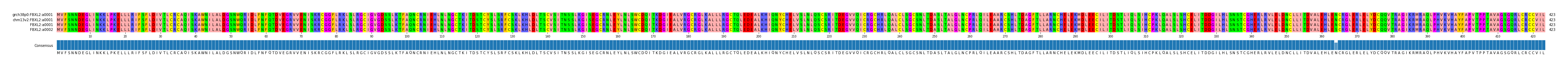 Multiple Alignments (by translate haplotype similarity)
