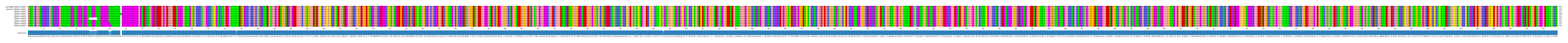 Multiple Alignments (by translate haplotype frequency)