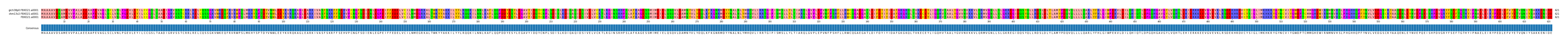 Multiple Alignments (by translate haplotype similarity)