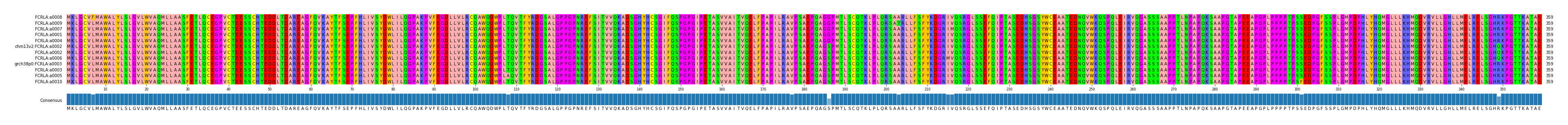 Multiple Alignments (by translate haplotype similarity)
