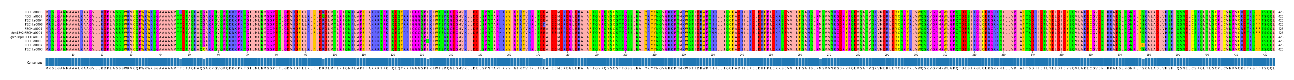 Multiple Alignments (by translate haplotype similarity)
